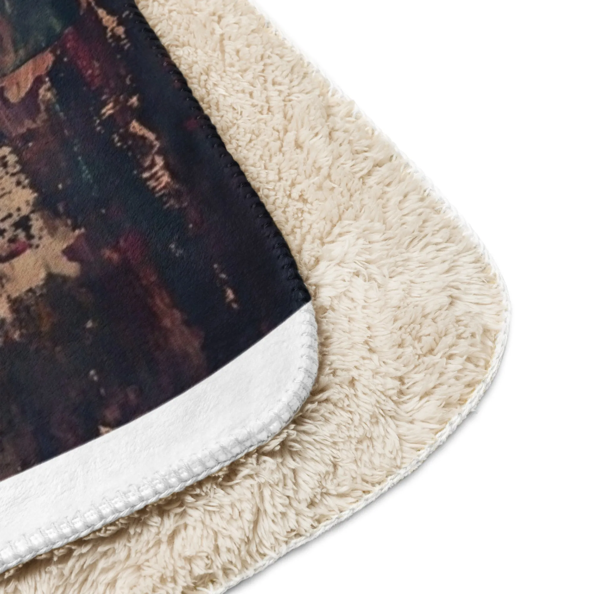 BEAUTIFUL MIND Sherpa Blanket