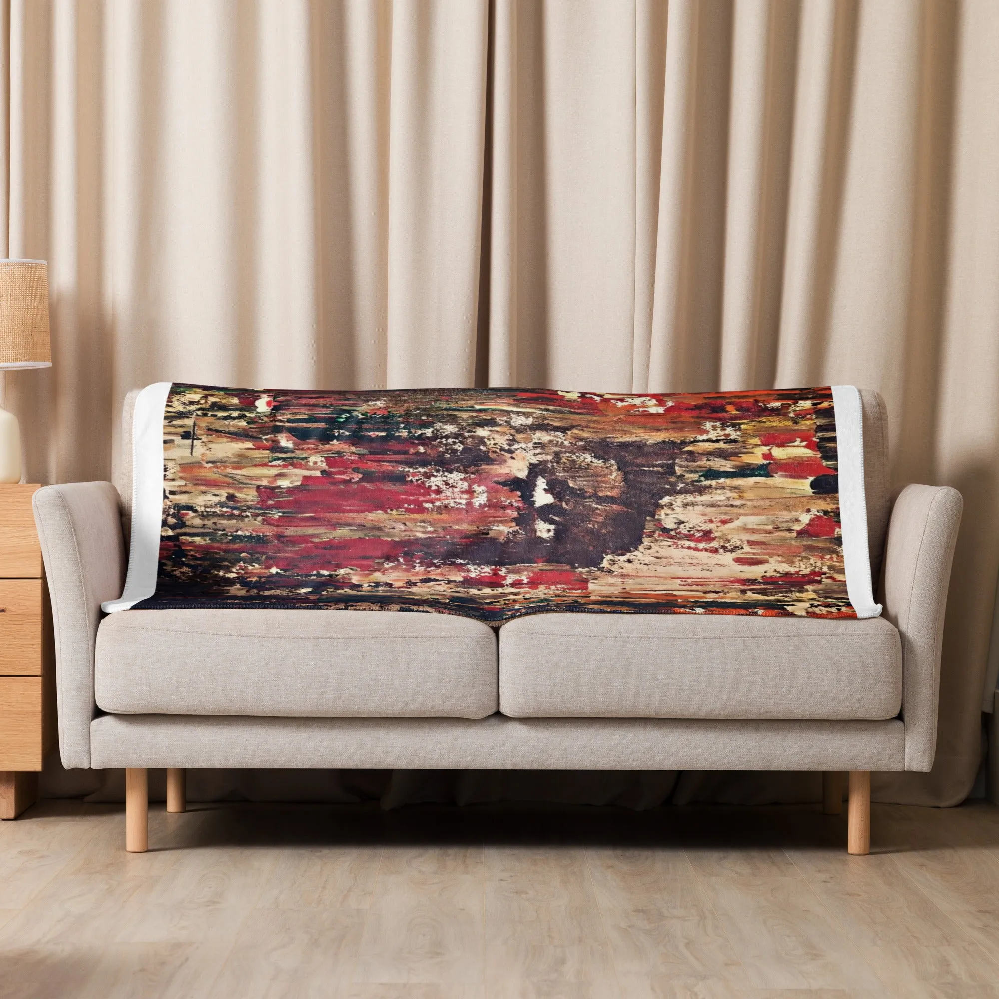 BEAUTIFUL MIND Sherpa Blanket