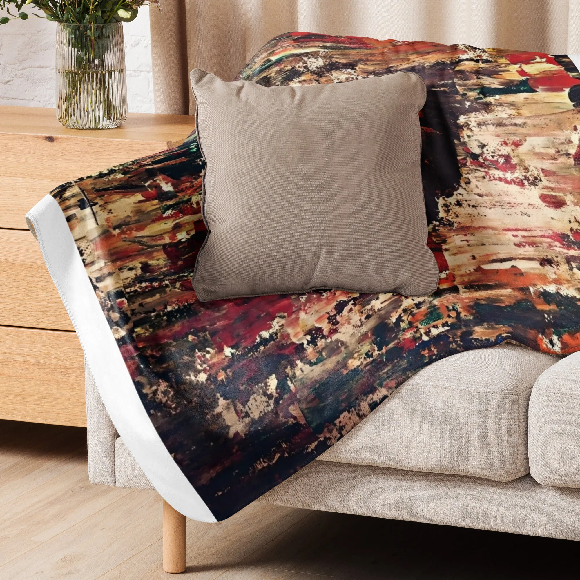 BEAUTIFUL MIND Sherpa Blanket