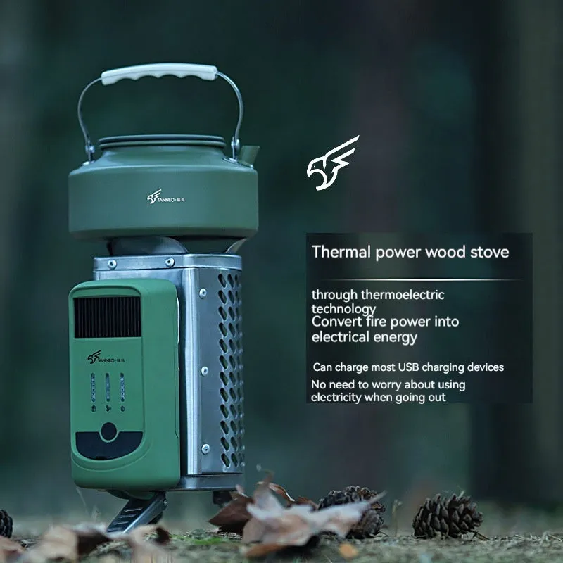 Bird Detection Thermal Power Generation Folding Camping Stove