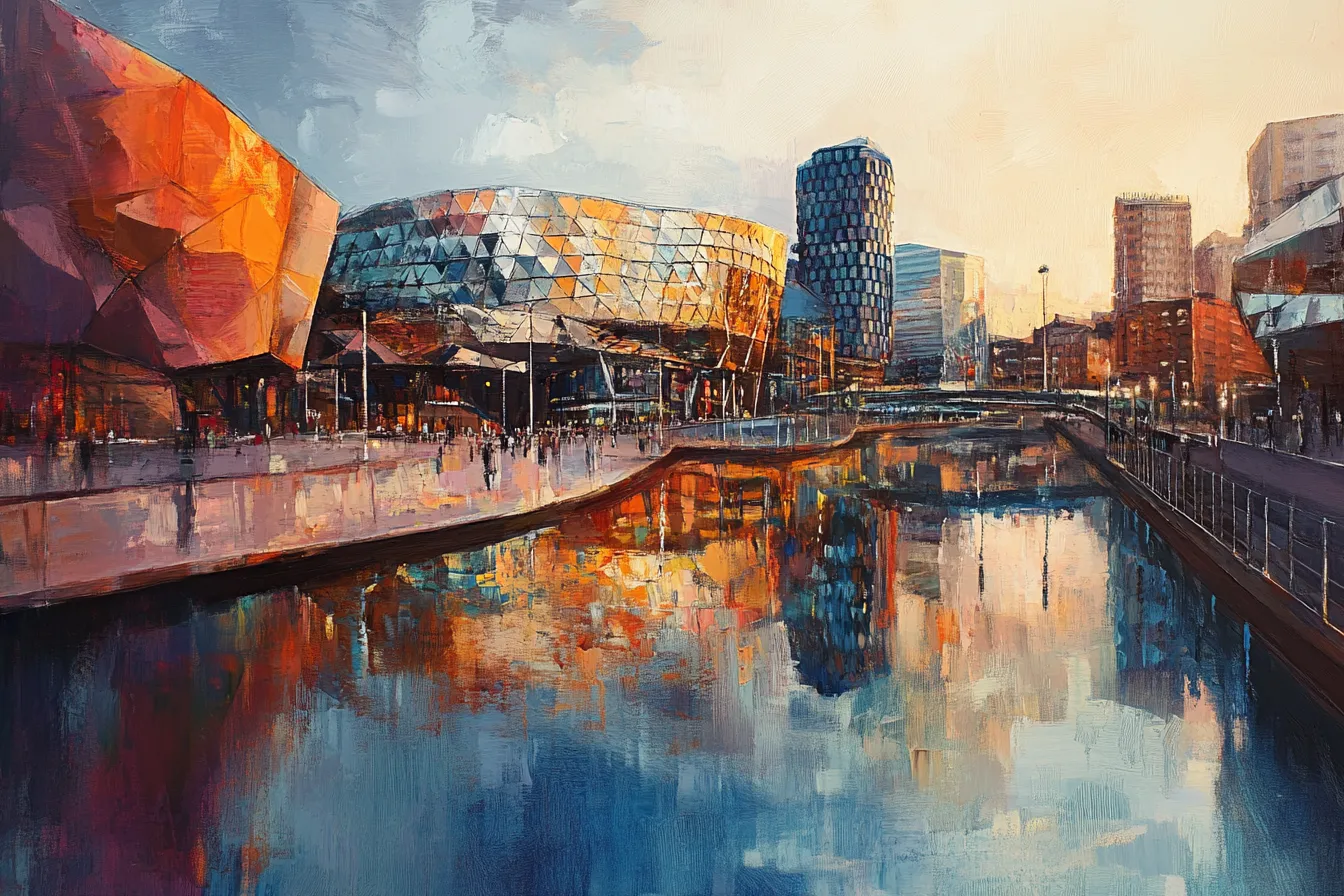 Birmingham Futurism Blanket