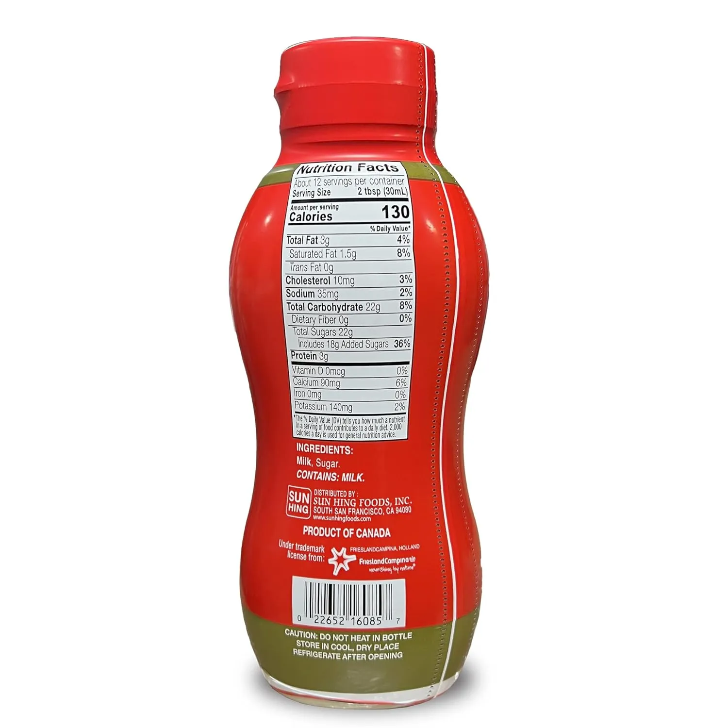 Black and White Brand Full Cream Sweetened Condensed Milk Squeeze Bottle 15.8oz(Pack of 6)