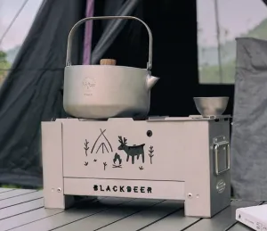 Blackdeer Hephaestus Titanium Folding Wood Stove