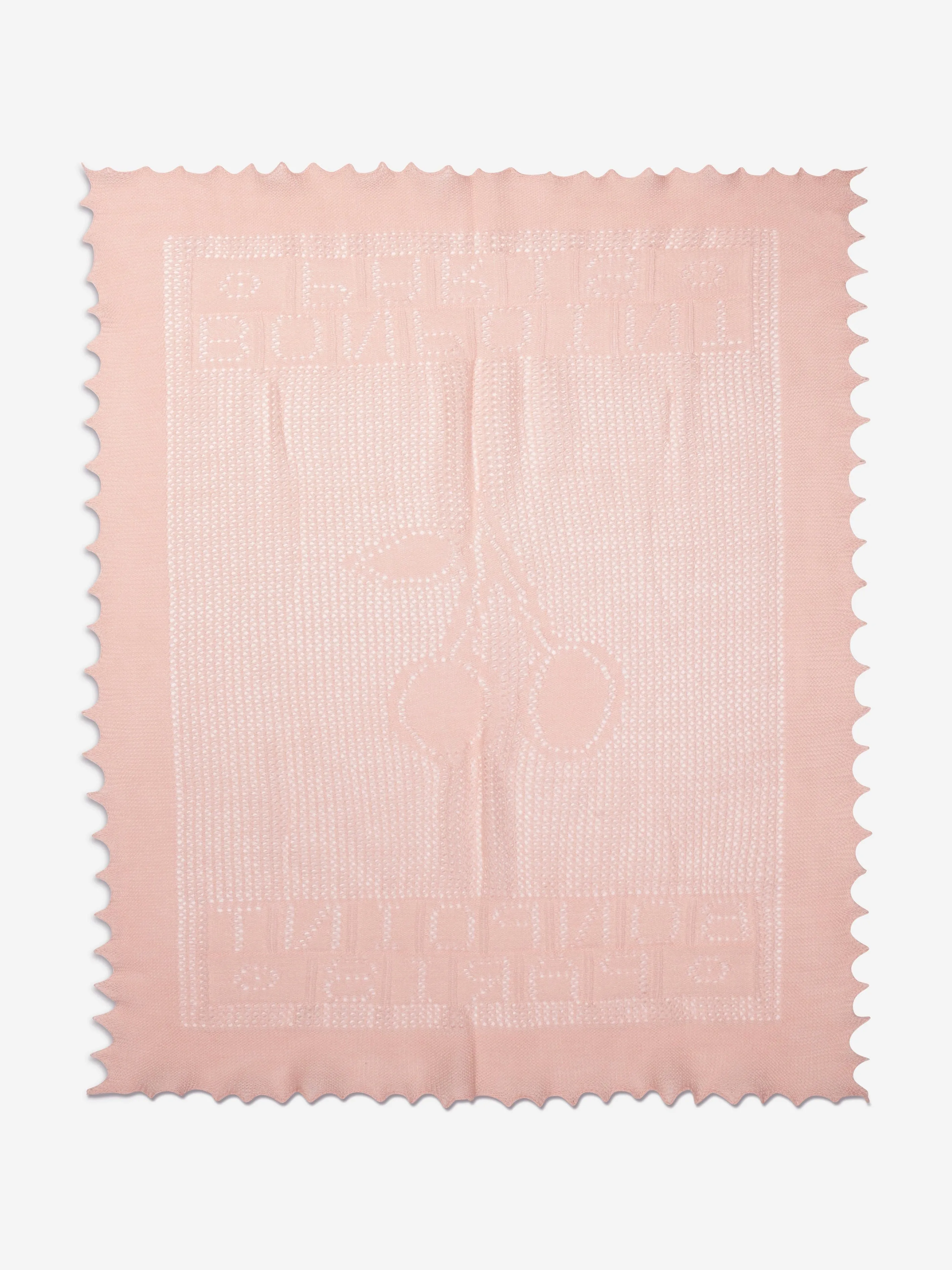 Bonpoint Baby Girls Cotton and Wool Blanket in Pink (85cm)