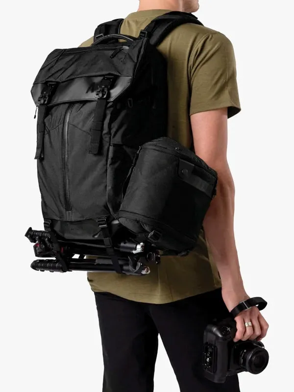 Boundary Supply Prima System Modular Travel Backpack in Obsidian Black 2.0 Color