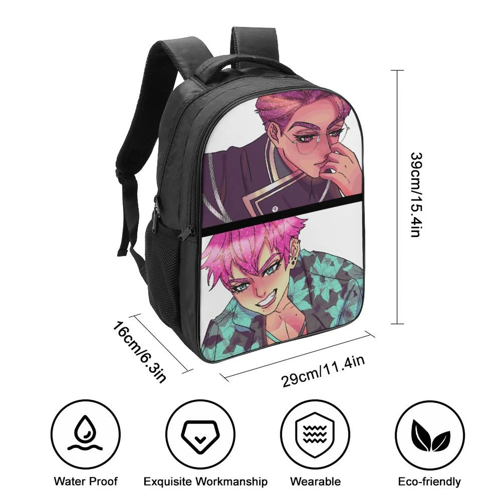 BubooSenchan Backpack Lightweight Style-19 Premium selection Wide range