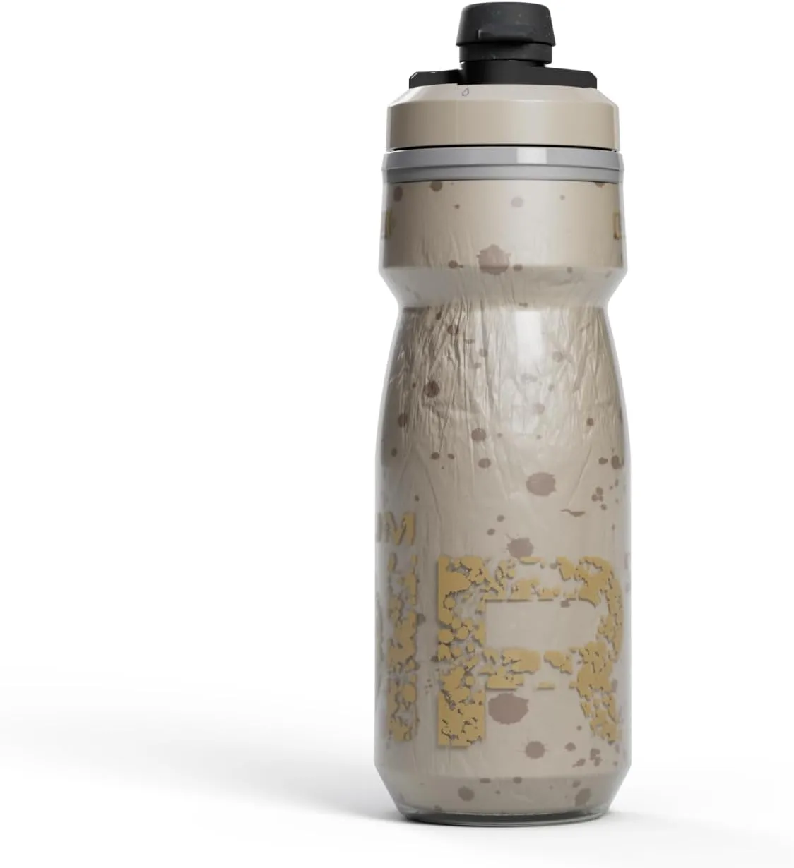 CamelBak Podium Dirt Series Chill Insulated Mountain Bike Squeeze Water Bottle Stone, 21oz