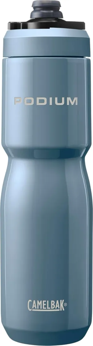 CamelBak Podium Steel Insulated Stainless Steel Bike Water Bottle – for Cycling, Fitness & Sports- Fits Most Bike Cages, 22oz - Pacific
