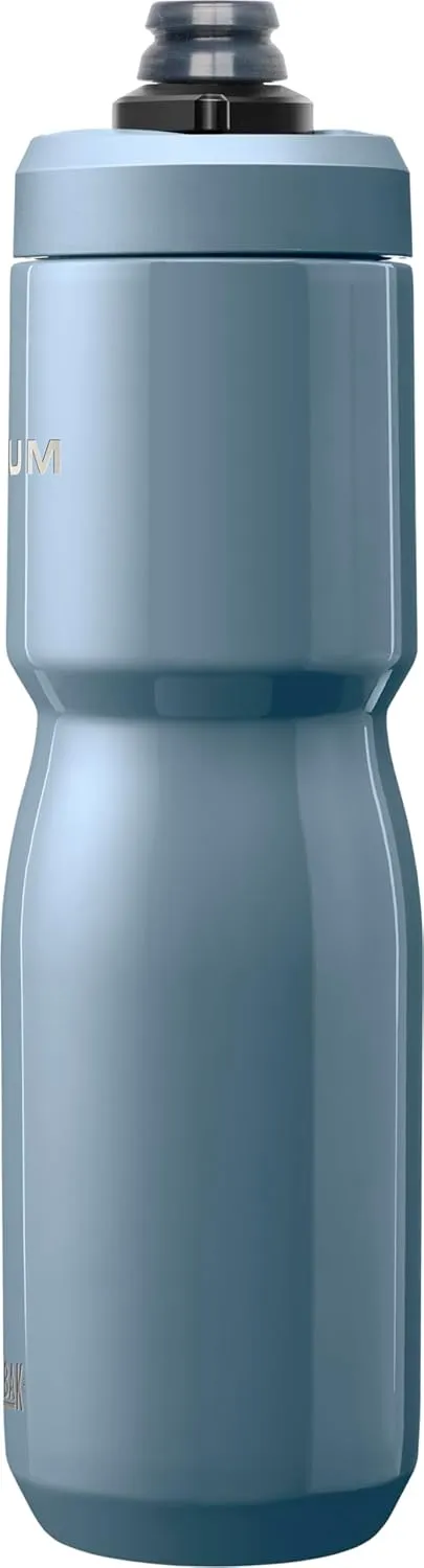 CamelBak Podium Steel Insulated Stainless Steel Bike Water Bottle – for Cycling, Fitness & Sports- Fits Most Bike Cages, 22oz - Pacific