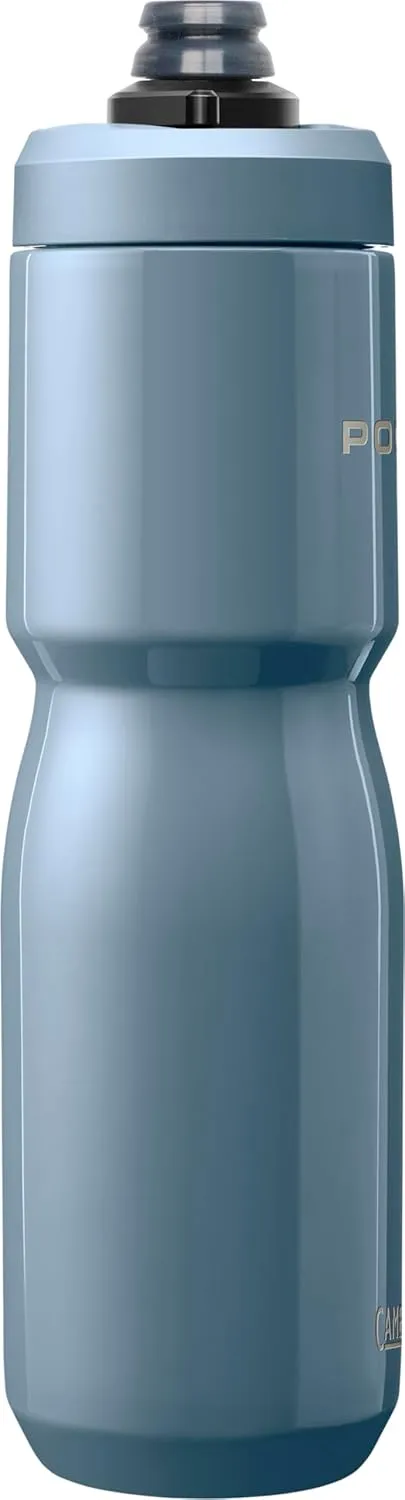 CamelBak Podium Steel Insulated Stainless Steel Bike Water Bottle – for Cycling, Fitness & Sports- Fits Most Bike Cages, 22oz - Pacific