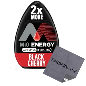 CAMEO MiO Energy Black Cherry Naturally Flavored Liquid Water Enhancer 15 Count 3.24 fl oz