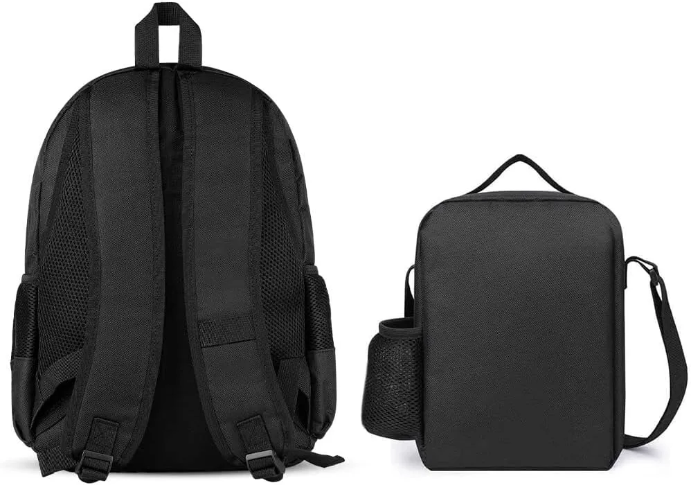 Cameron Clan Tartan Lightweight Pocket Backpack Crossbody Lunch Bag Set Unisex