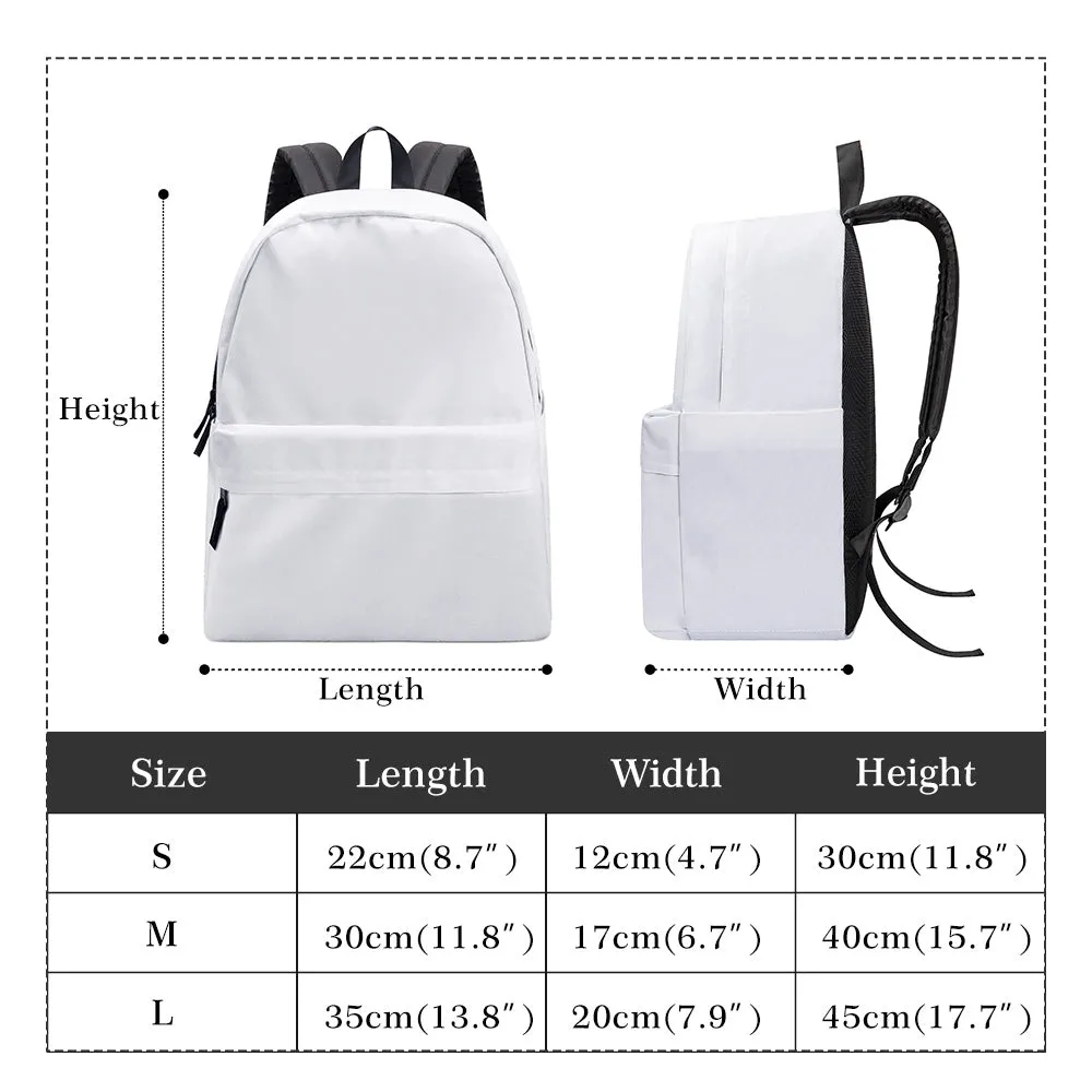 Camo Backpack | Purple, Blue and Mauve Camouflage Style