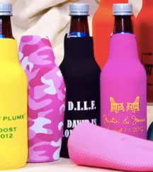 Camouflage Beer Bottle Koozie Huggie Cooler