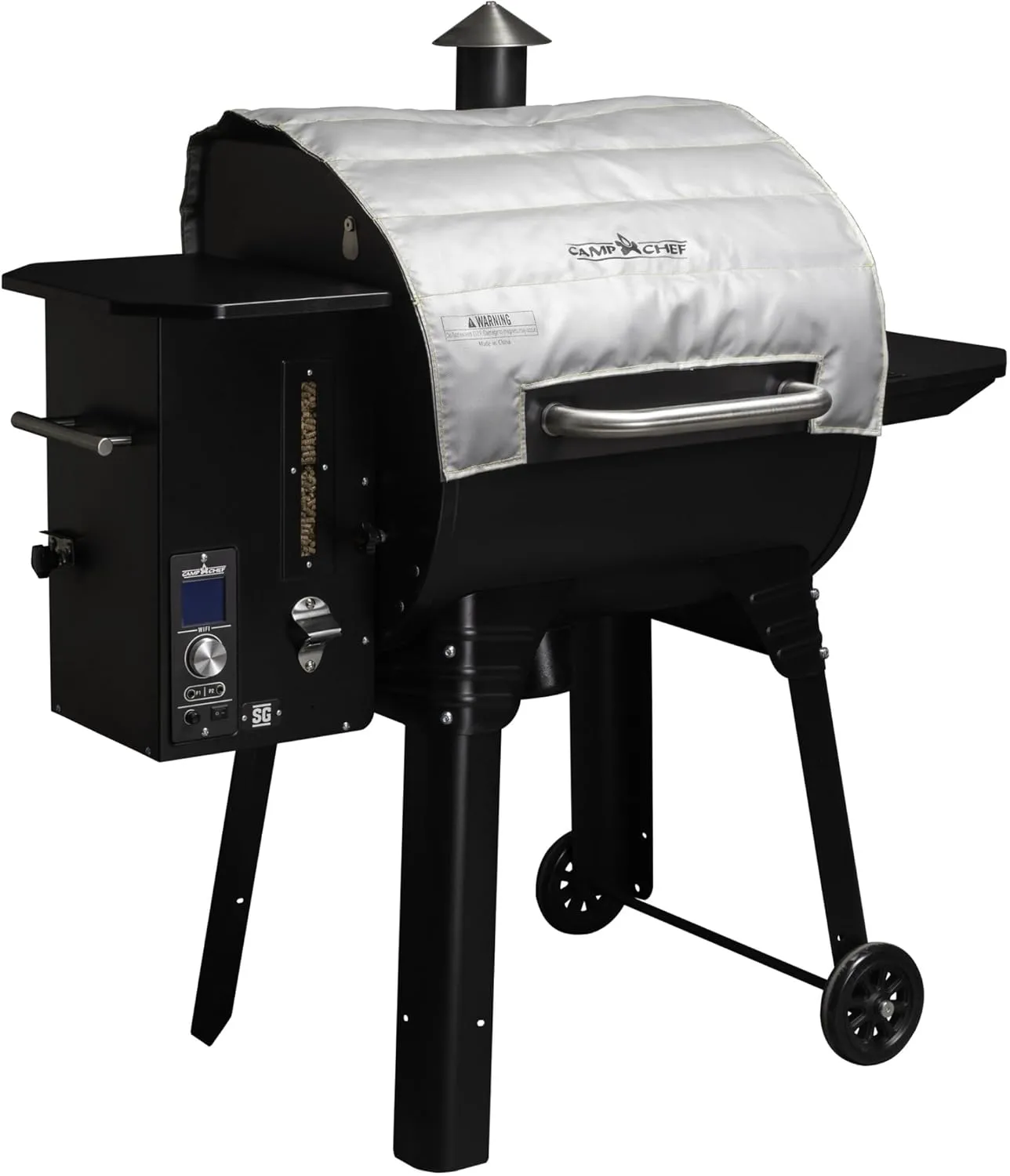 Camp Chef Pellet Grill Insulated Blanket - for Camp Chef Pellet Grill or Smoker - Grill Accessory for Optimal Grilling & Smoking - Maintains Internal Temperature - 24" Long Blanket