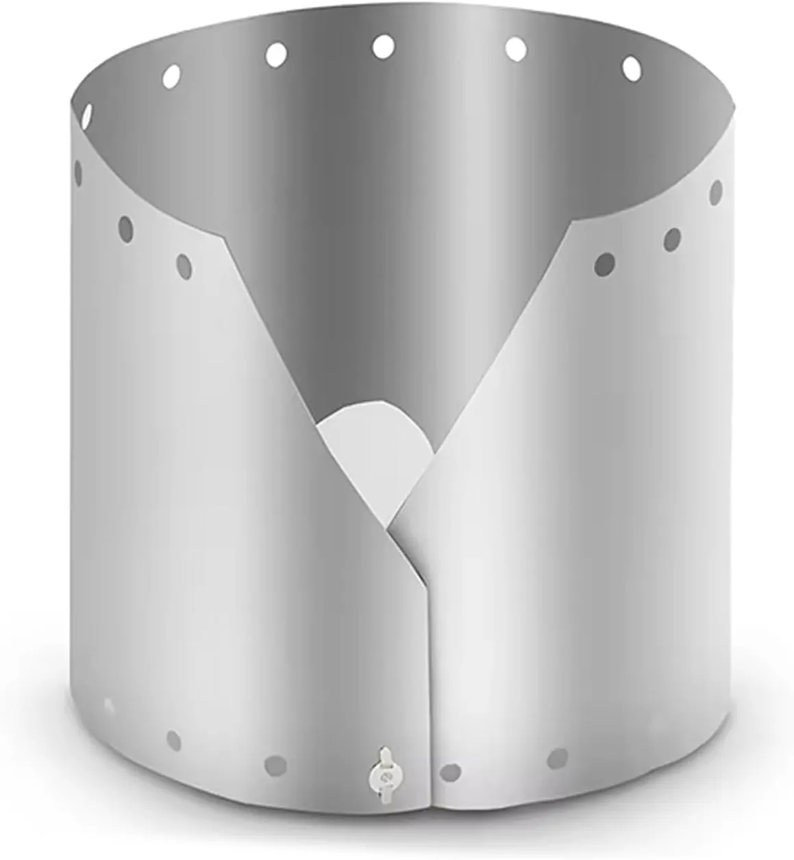Camp Stove Winds Protecting Plate Thickened Folding Stove Windshield for Outdoor Cooking and Hiking
