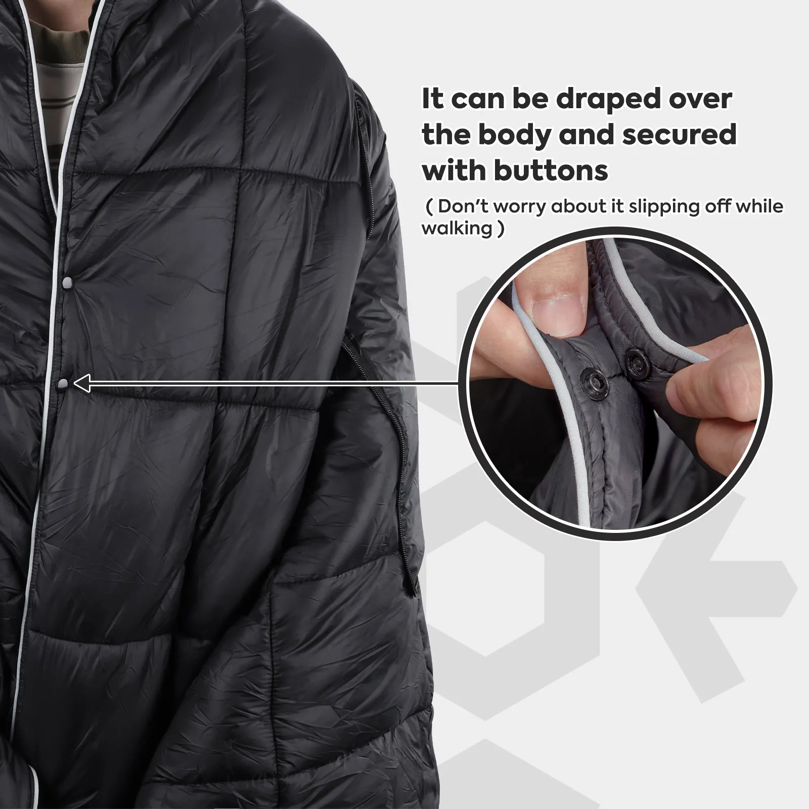 Camping Blanket, Sustainable Insulated Outdoor Blanket | ICECO