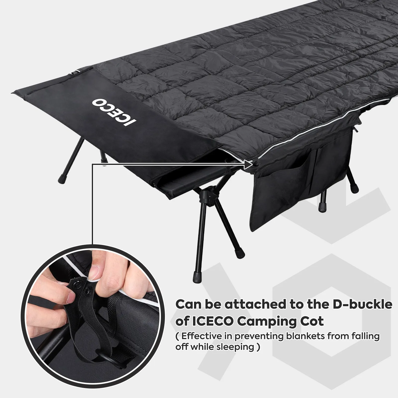 Camping Blanket, Sustainable Insulated Outdoor Blanket | ICECO