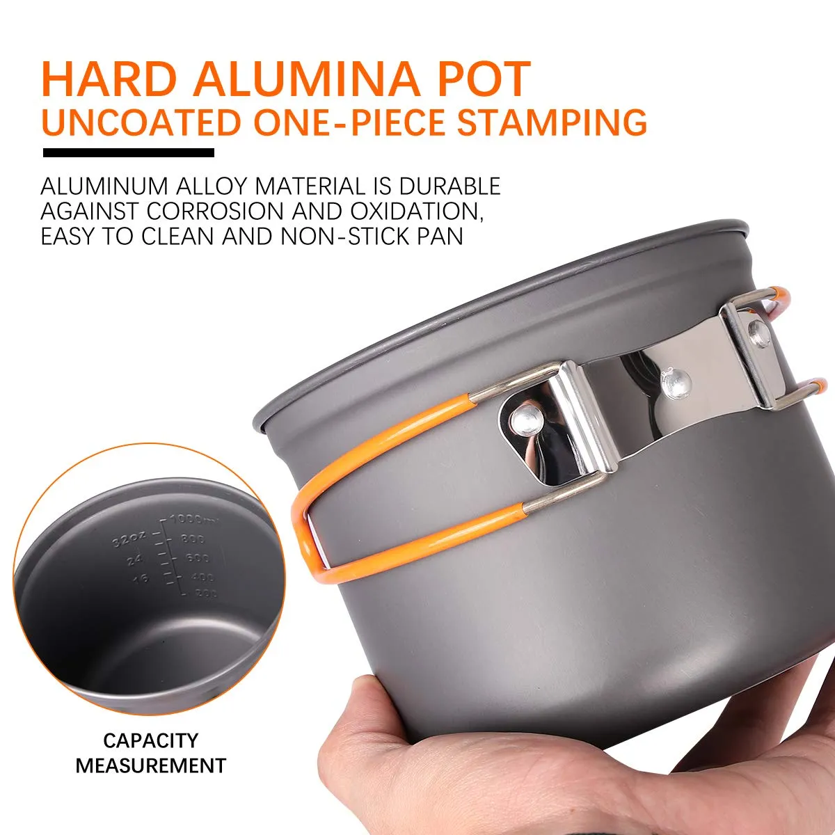 Camping Cookware - 14 Pieces