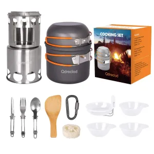 Camping Cookware - 14 Pieces