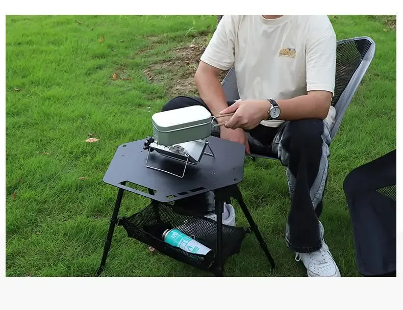 Camping Portable Cassette Gas Stove Mini Windproof Foldable Backpacking Tourist Gas Burner Stove Outdoor Kitchen Picnic Cooking
