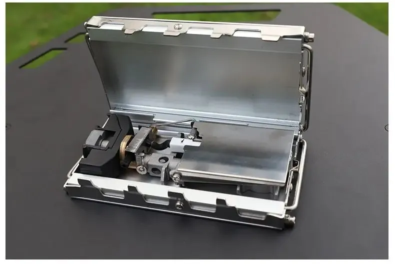 Camping Portable Cassette Gas Stove Mini Windproof Foldable Backpacking Tourist Gas Burner Stove Outdoor Kitchen Picnic Cooking