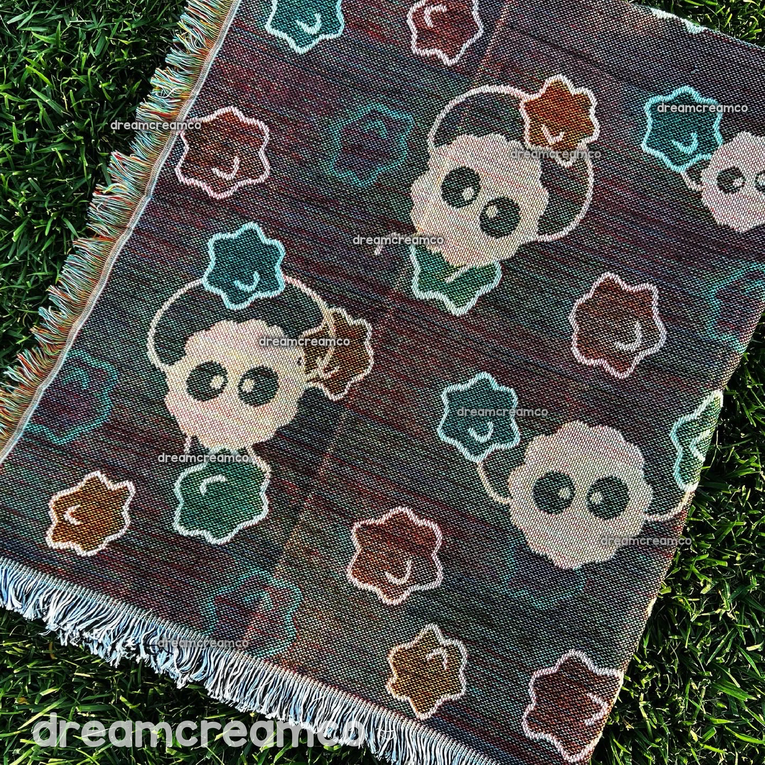 Candy Crush Woven Tapestry Blanket