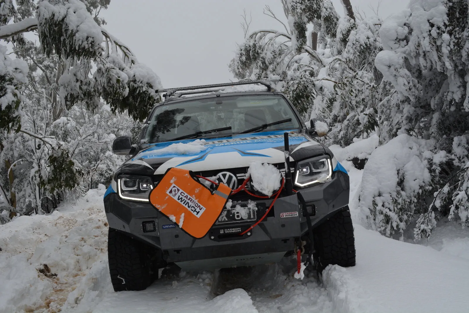 Carbon Offroad - Winch Damper Blanket
