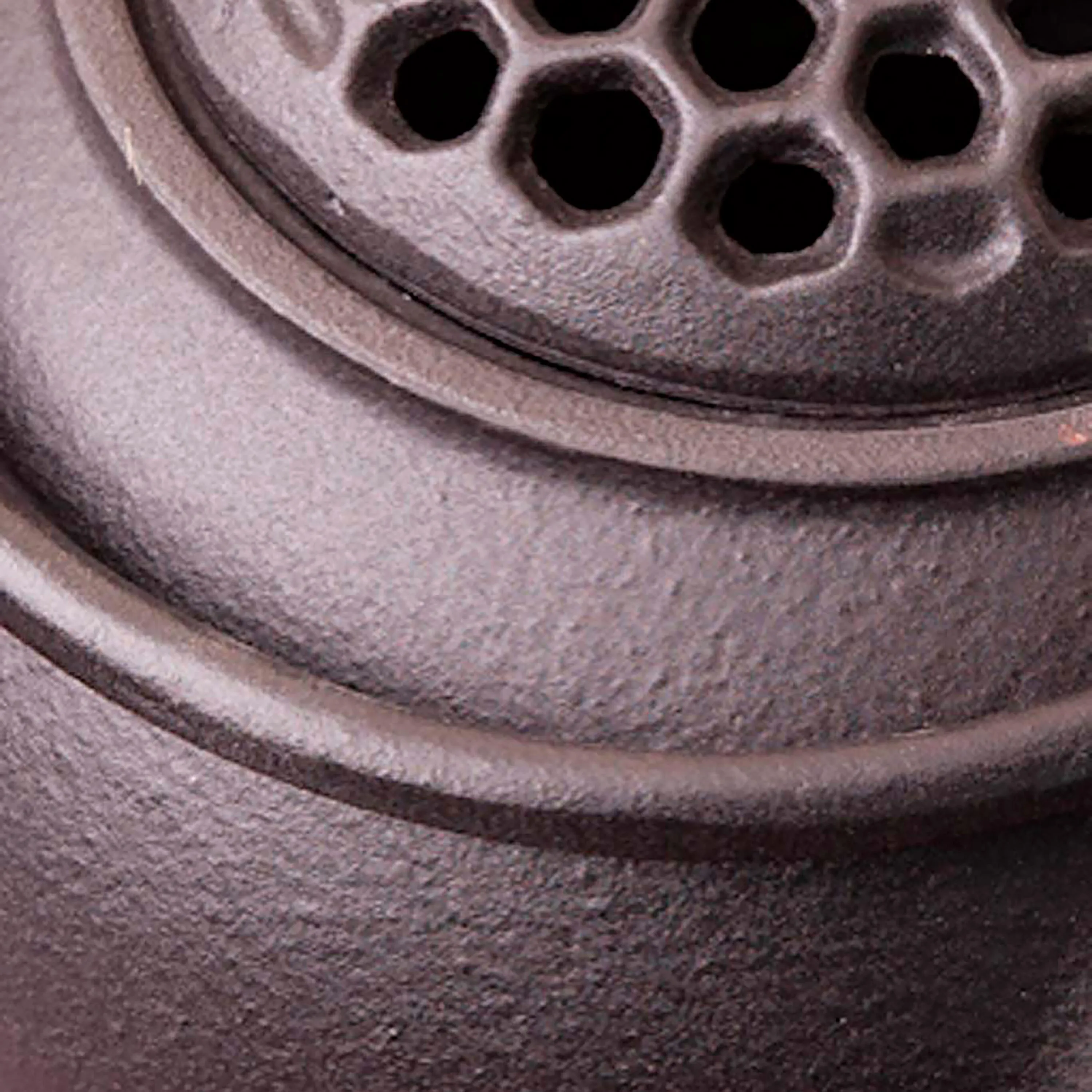 Cast Iron Wood Stove Kettle Steamer with Lattice Design