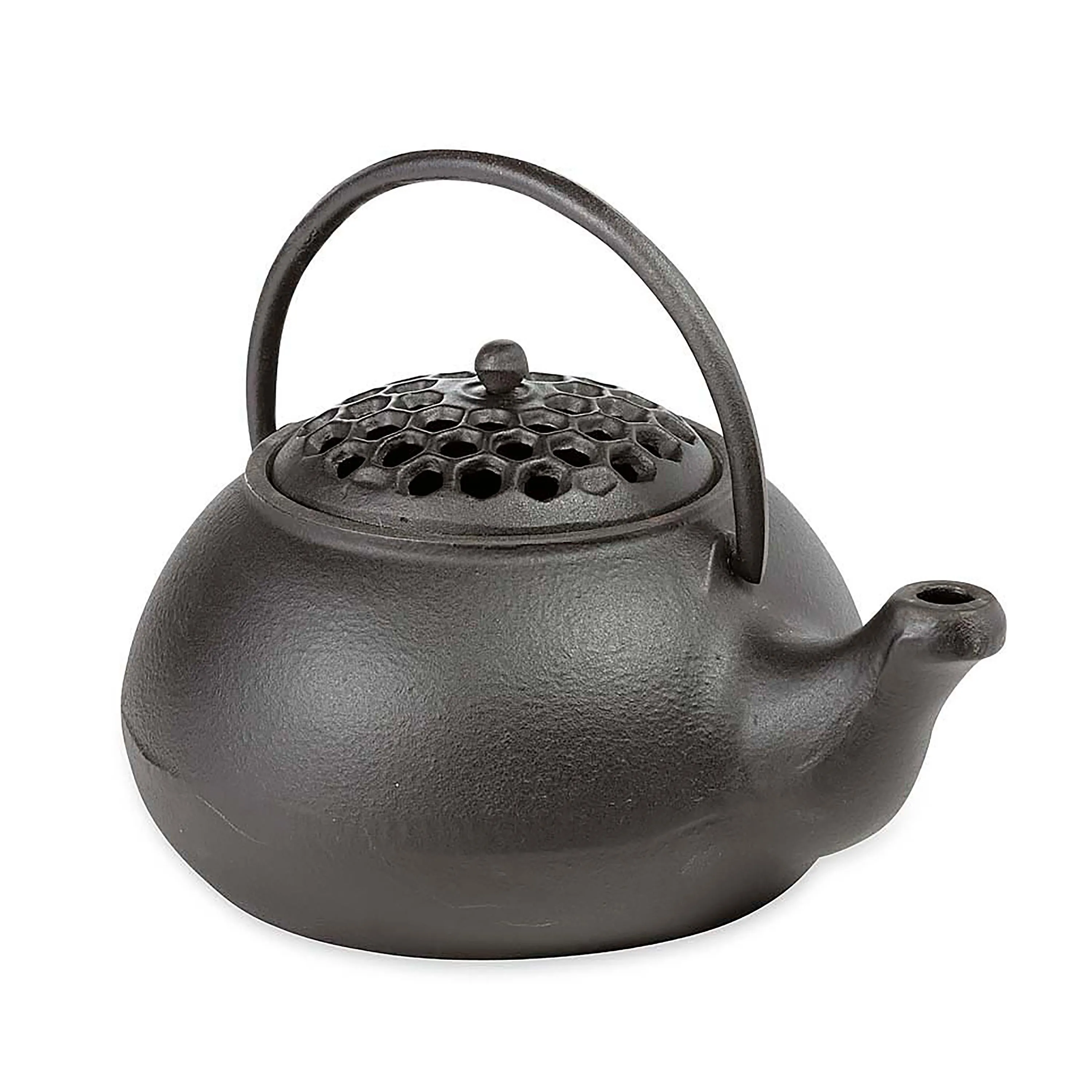 Cast Iron Wood Stove Kettle Steamer with Lattice Design