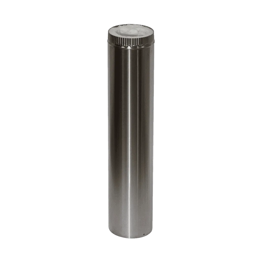 CB-5024-SS 5" Stainless Steel Insulated Pipe, 24" Long