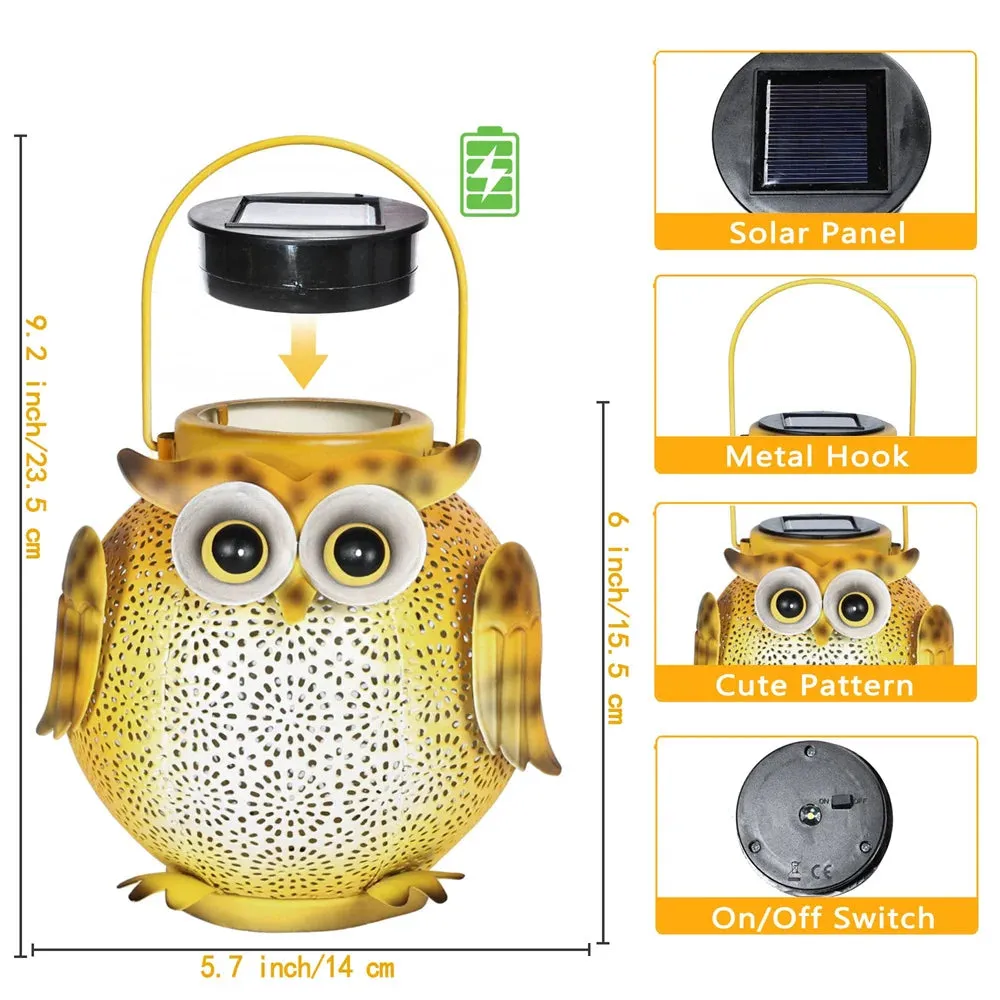 Charming Owl Solar Lantern