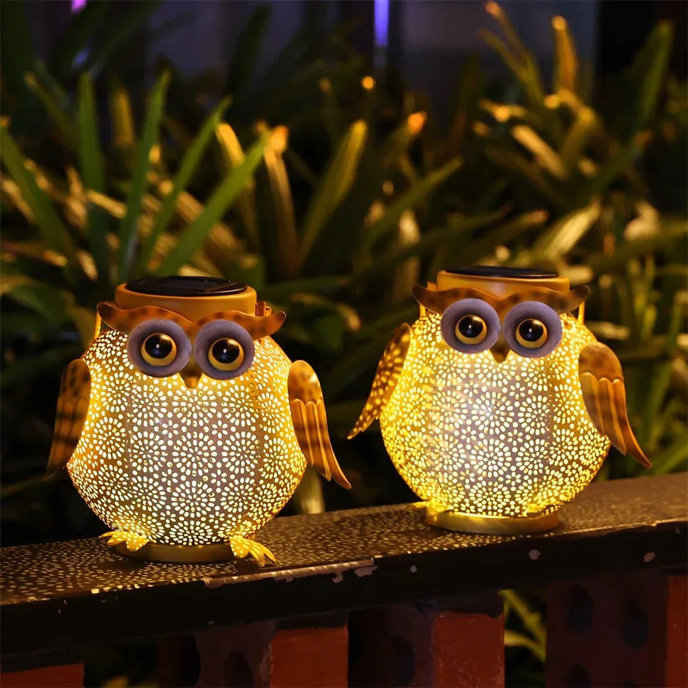 Charming Owl Solar Lantern