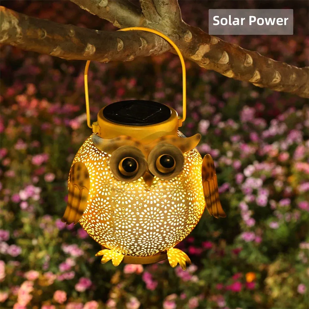 Charming Owl Solar Lantern