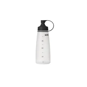 CHEF INOX SOFT SQUEEZE BOTTLE w/BLACK CAP 400ml