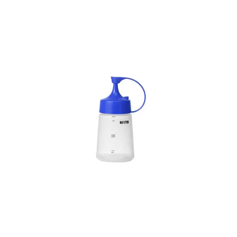 CHEF INOX SOFT SQUEEZE BOTTLE w/BLUE CAP 180ml