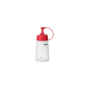 CHEF INOX SOFT SQUEEZE BOTTLE w/RED CAP 300ml