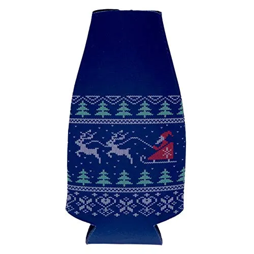 Christmas Sweater Beer Bottle Coolie (1)