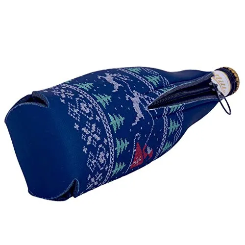 Christmas Sweater Beer Bottle Coolie (1)