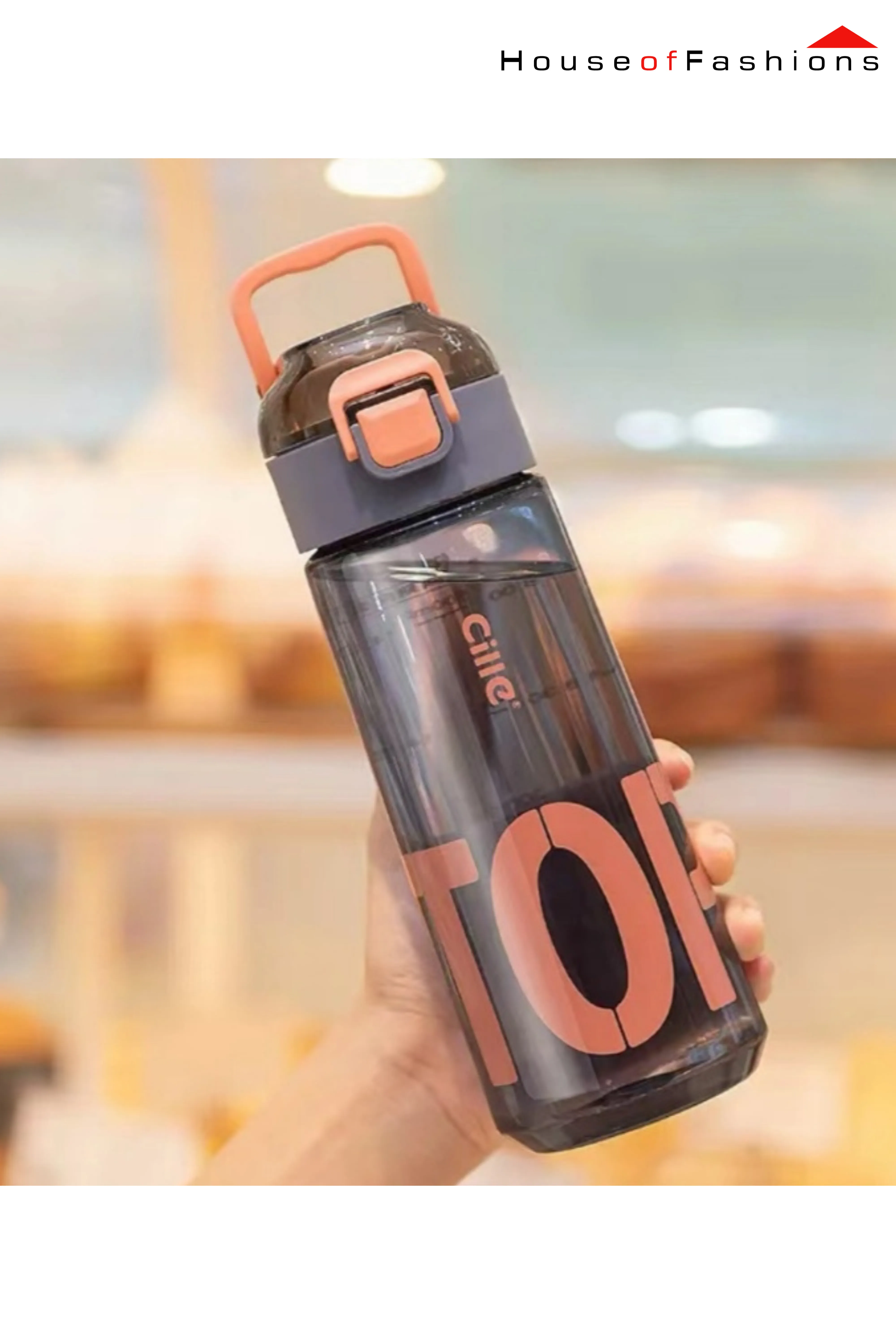 Cille Wall-E Water Bottle Tritan BPA Free Leak Proof Impact Resistance 620 ml