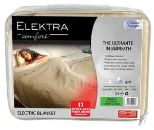 Classic Electric Blanket - Tie Down - Elektra