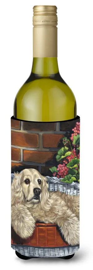 Cocker Spaniel Life is Good Wine Bottle Hugger PPP3074LITERK