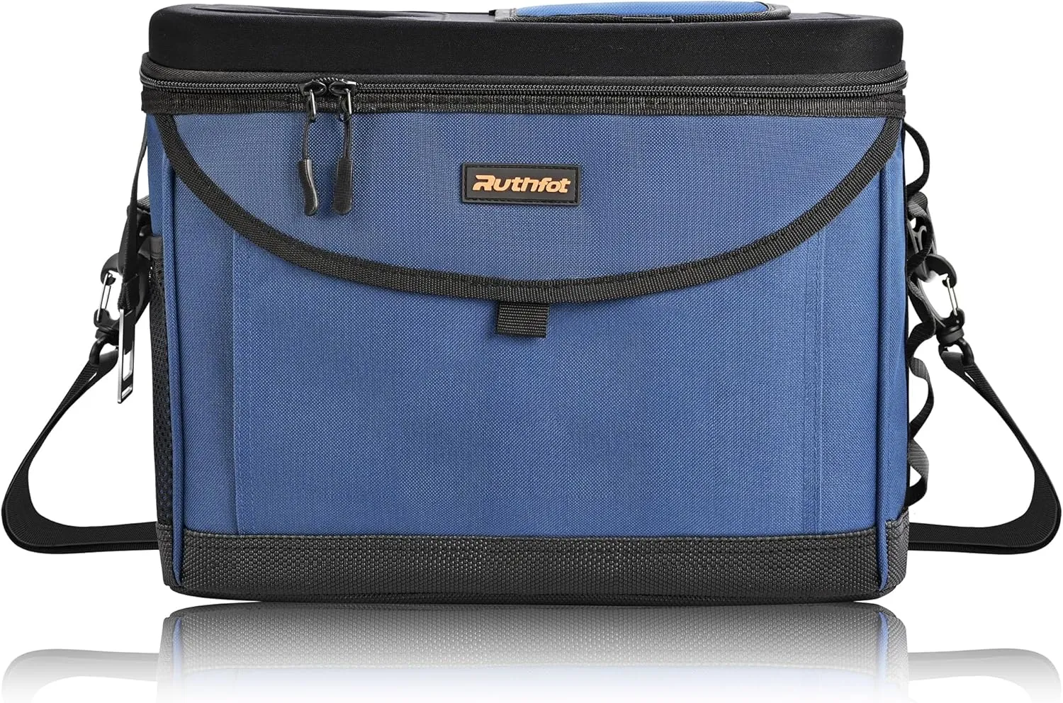 Collapsible Hardtop Soft Sided Cooler Bag Box,32 Can Portable Cooler for Men Leakproof for Camping，Beach, Grocery Shopping,Road Trips,Fishing,car