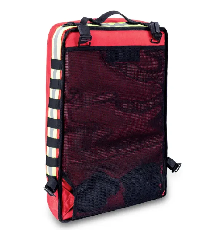 Compact Modular Tactical Backpack Red - Polyester