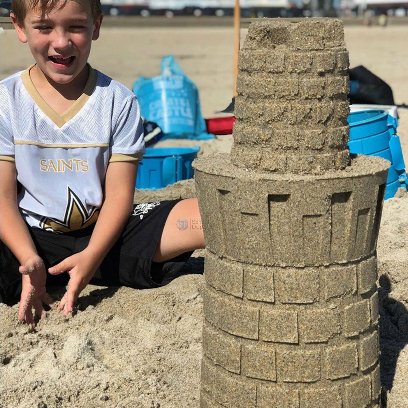 Create A Castle Pro Sandcastle Kit 7 Piece