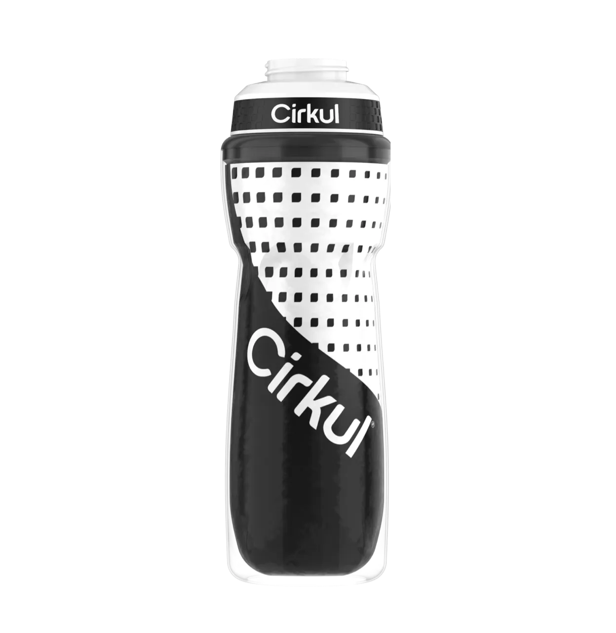 CX: Limited Edition: 22oz. Black Insulated Squeeze Plastic Bottle & Sport Lid