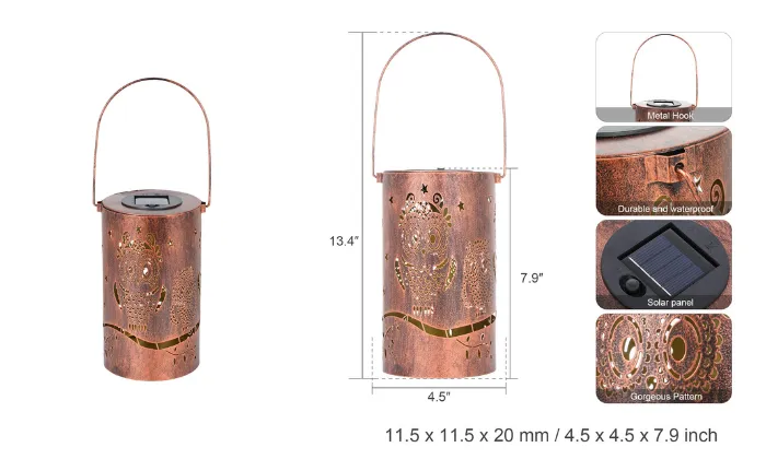 Cylinder Solar Lamp