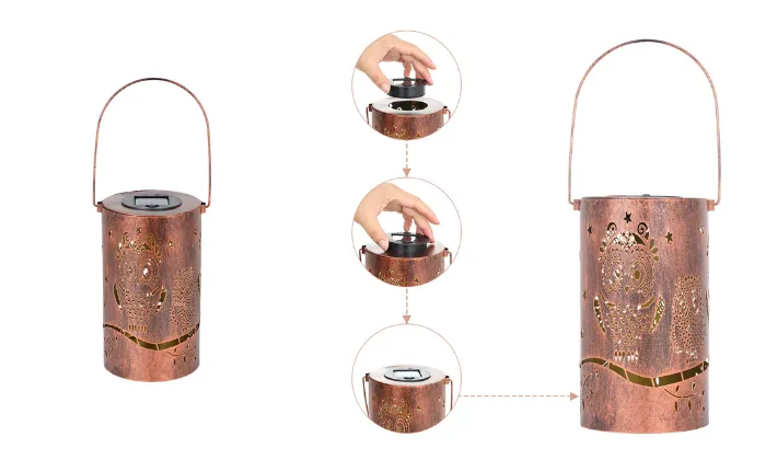Cylinder Solar Lamp