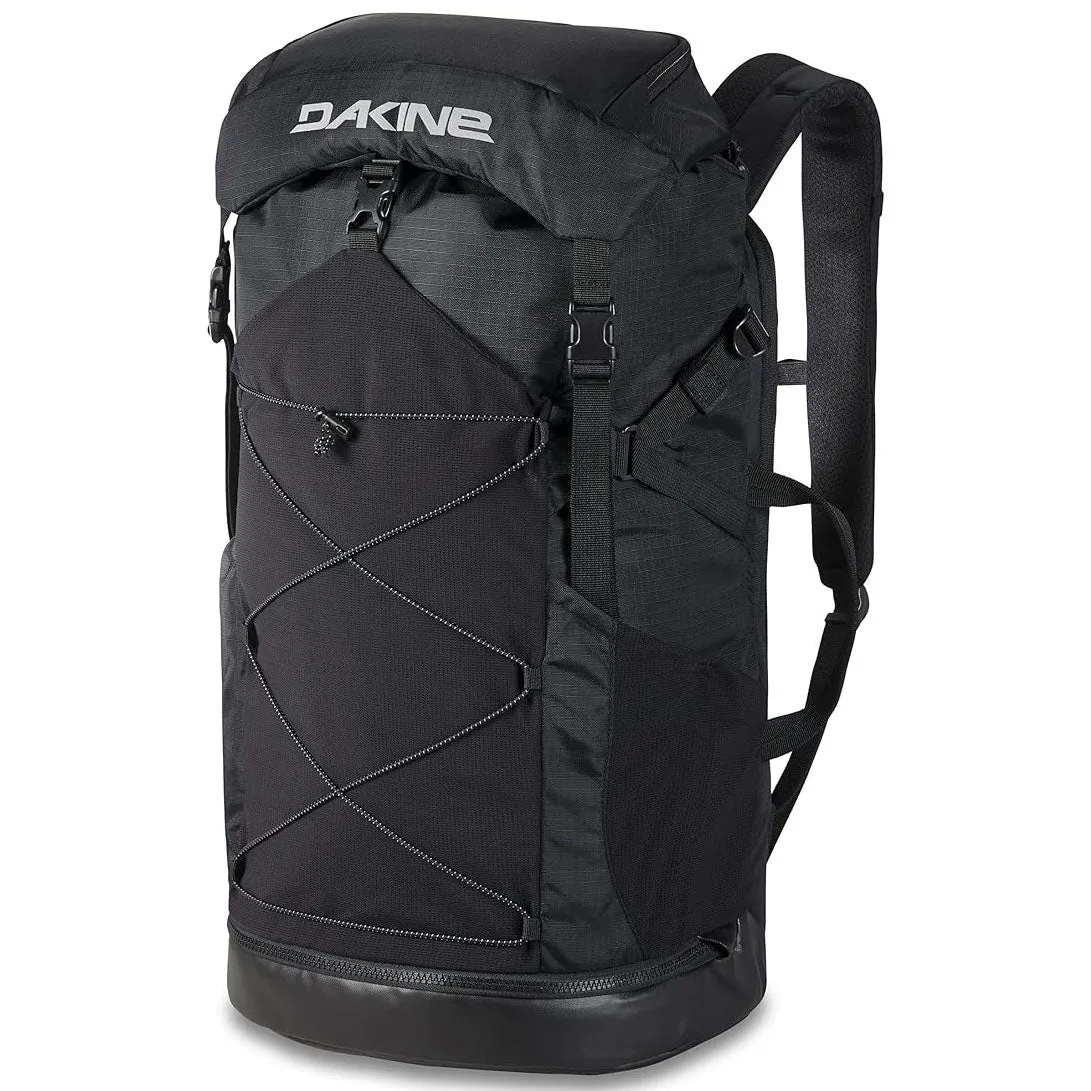 Dakine Unisex Black Mission Surf Dlx Wet/Dry Pack 40L One Size Backpack - 10003706-BLACK