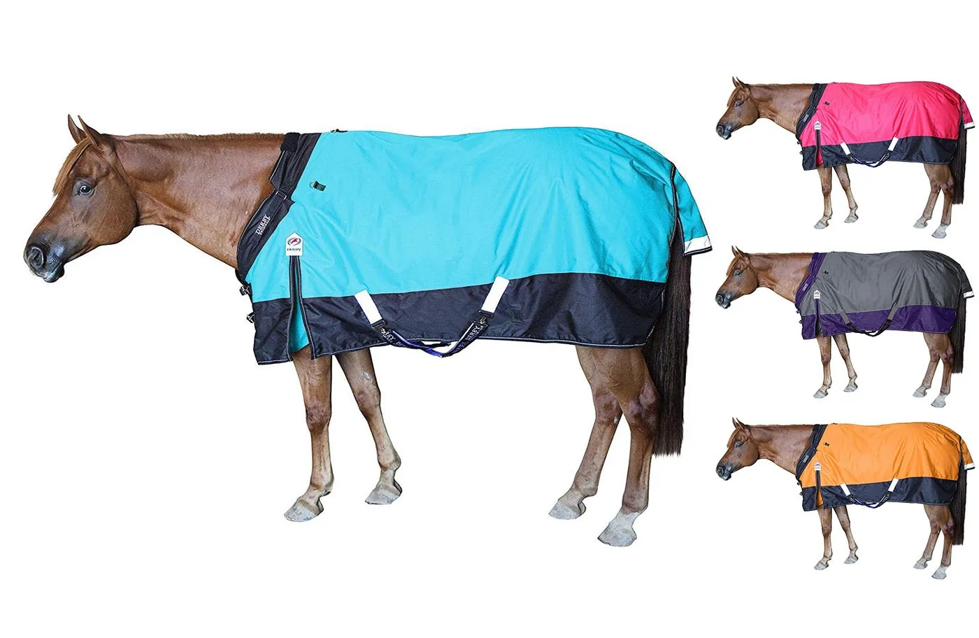 Derby Originals Nordic-Tough 1200D Heavy Weight Reflective Waterproof Winter Horse Turnout Blanket 300g with 2 Year Warranty